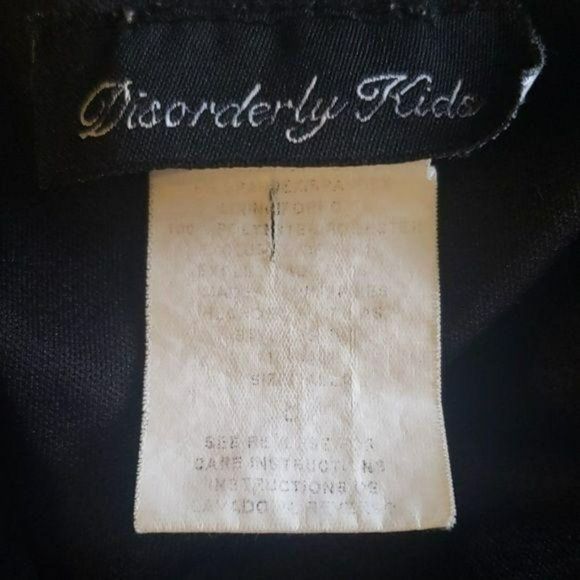 Disorderly Kids Girls‎ Statement Black and White Pink Polka Dot Dress Size 8 - Picture 2 of 6